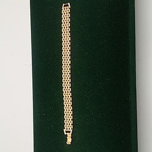 Nat Landau Hyman Gold Link Bracelet